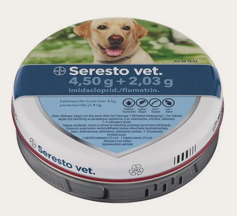 Seresto vet. för hund över 8 kg